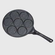 Seven-Hole Cartoon Frying Pan