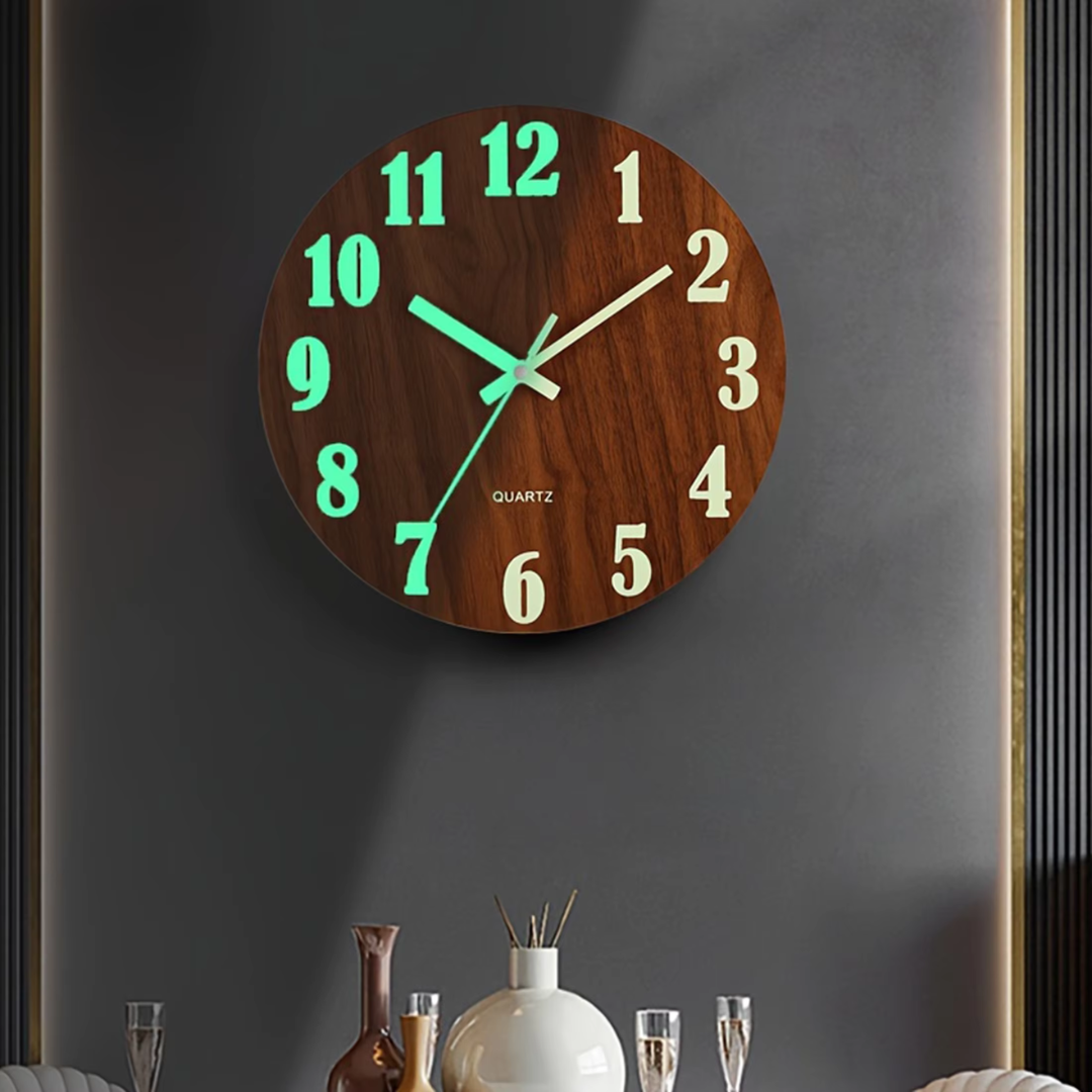Glowing Wall Clock