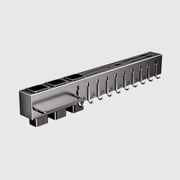 Stainless Steel Organizer Wall Rack