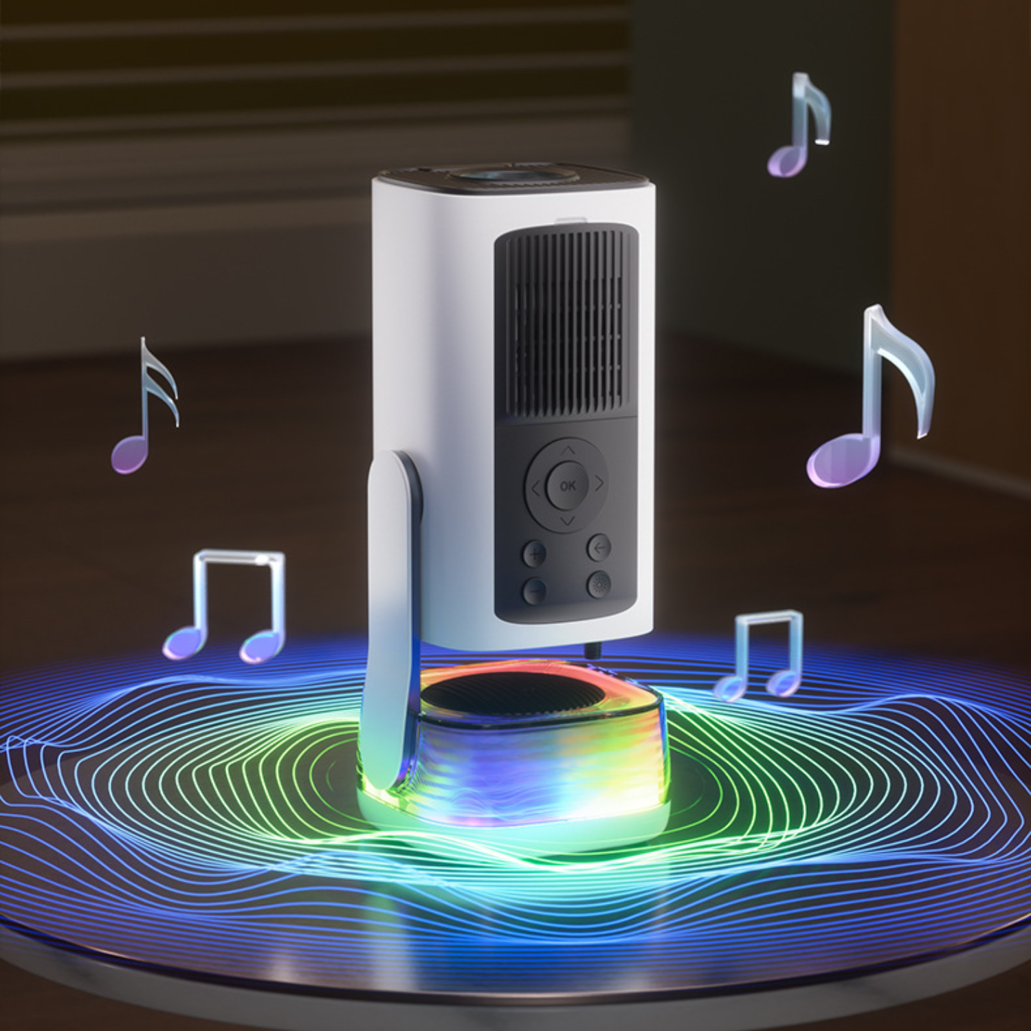 K6 Projector with microphone