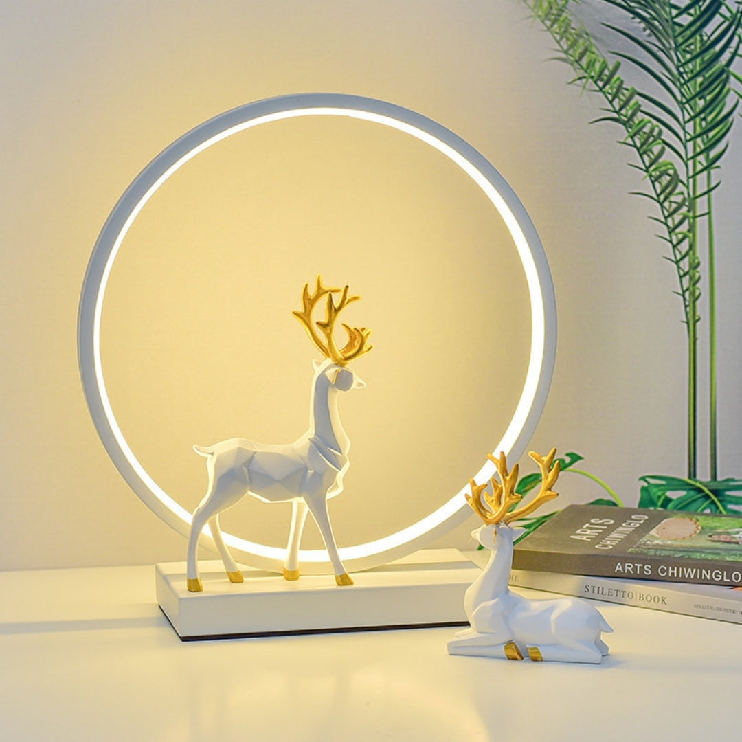 18cm Circle Table Lamp
