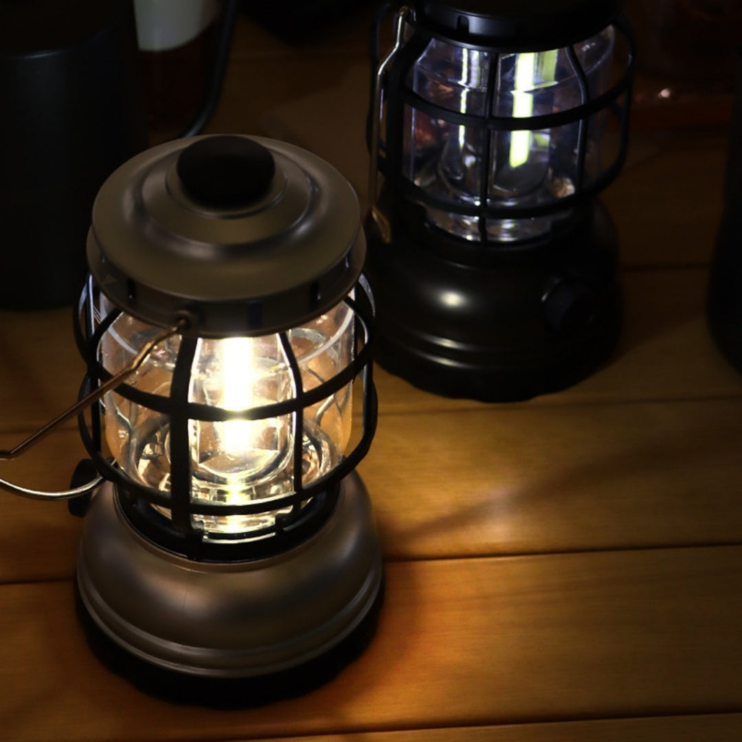 Solar Retro Camping Light