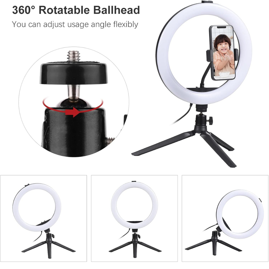 Led Ring Light With Tripod