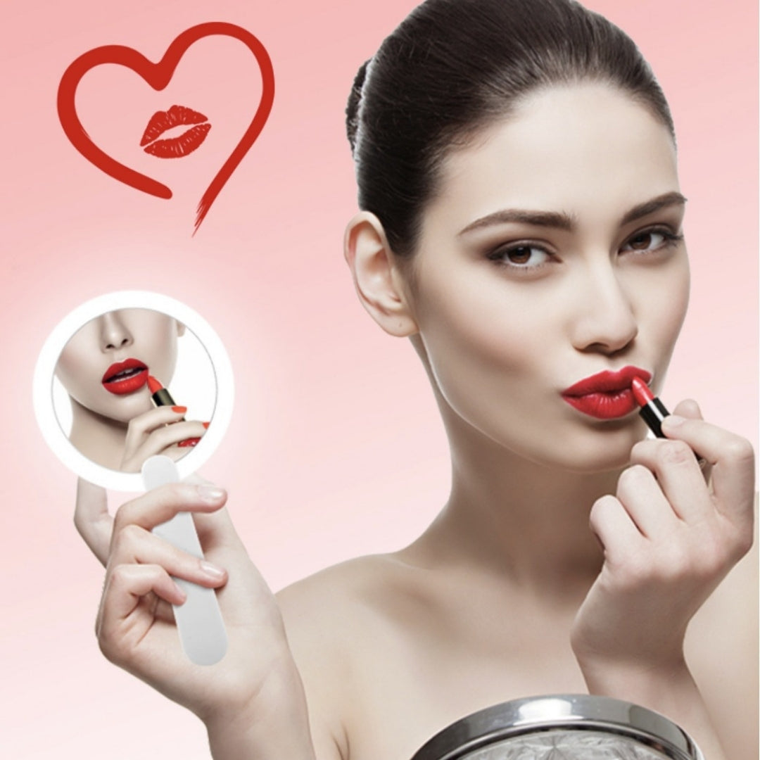 LED Folding Cosmetics Mirror