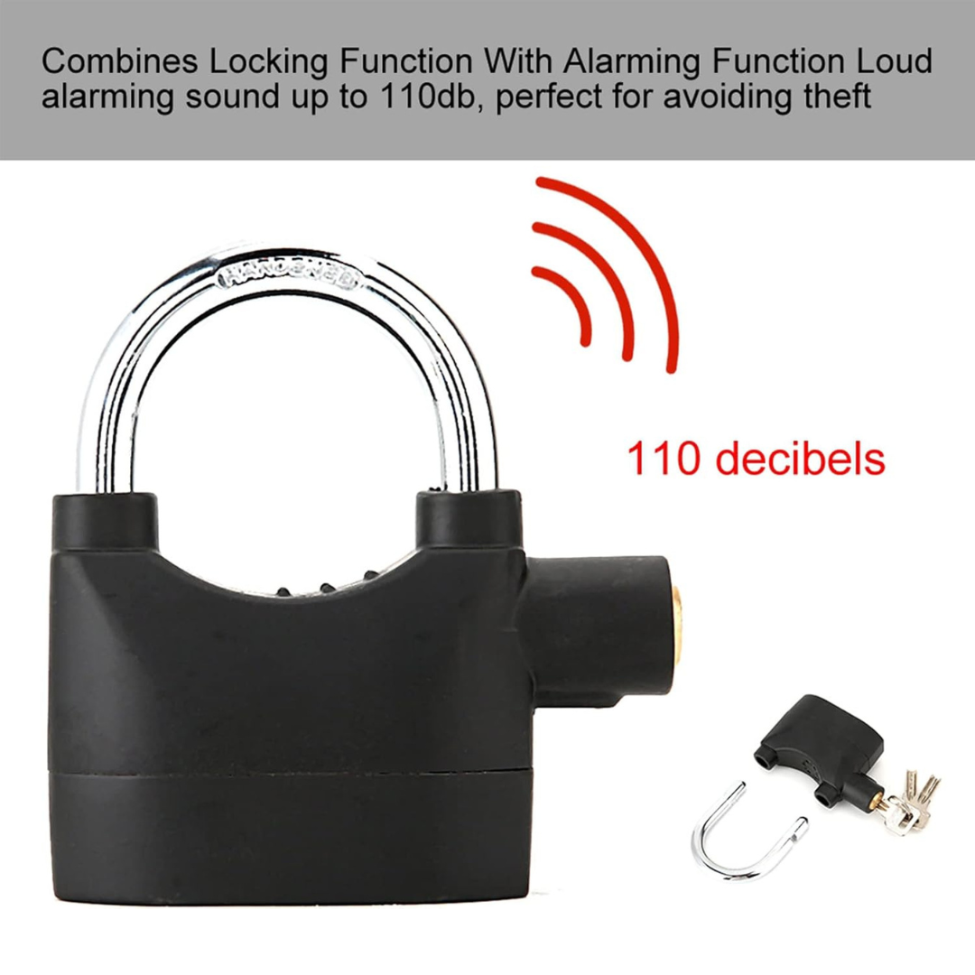 Anti Theft Alarm Padlock
