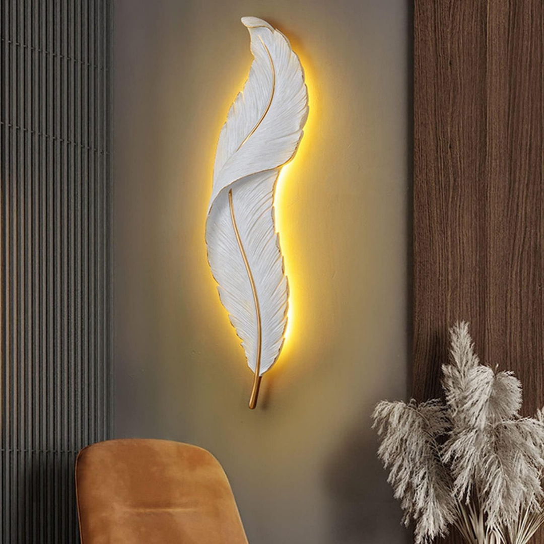 Feather Wall Lamp