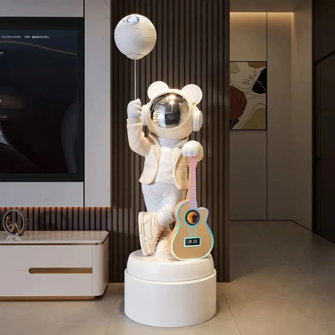 Astronaut Sculpture Floor Night Lamp