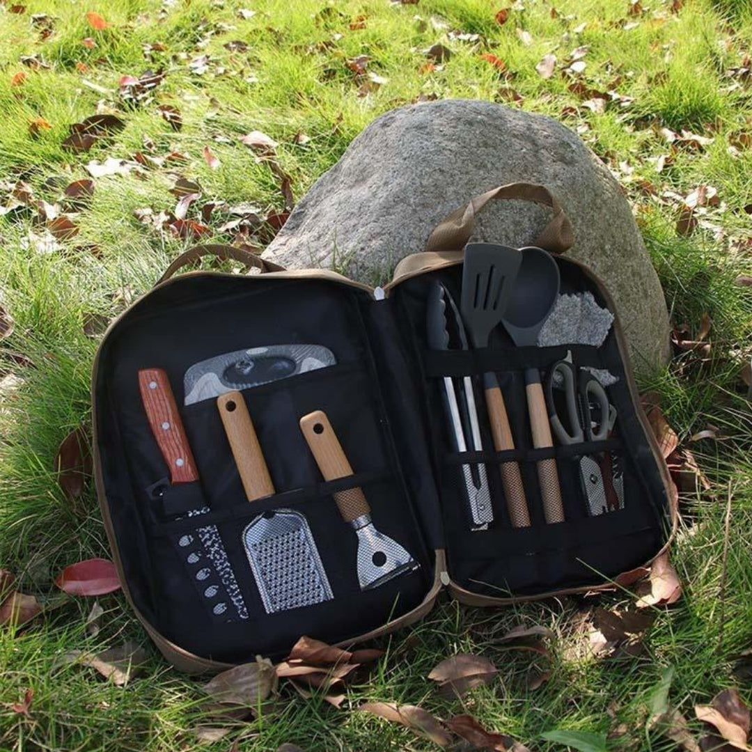 Outdoor Stainless Steel Kitchenware Set