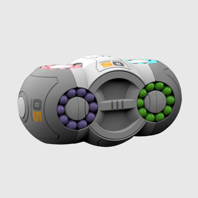 3D Cylindrical Cube Puzzle