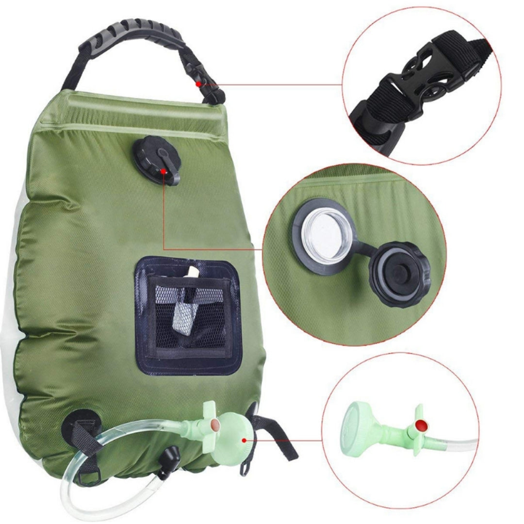 20L Outdoor Solar Shower Bag