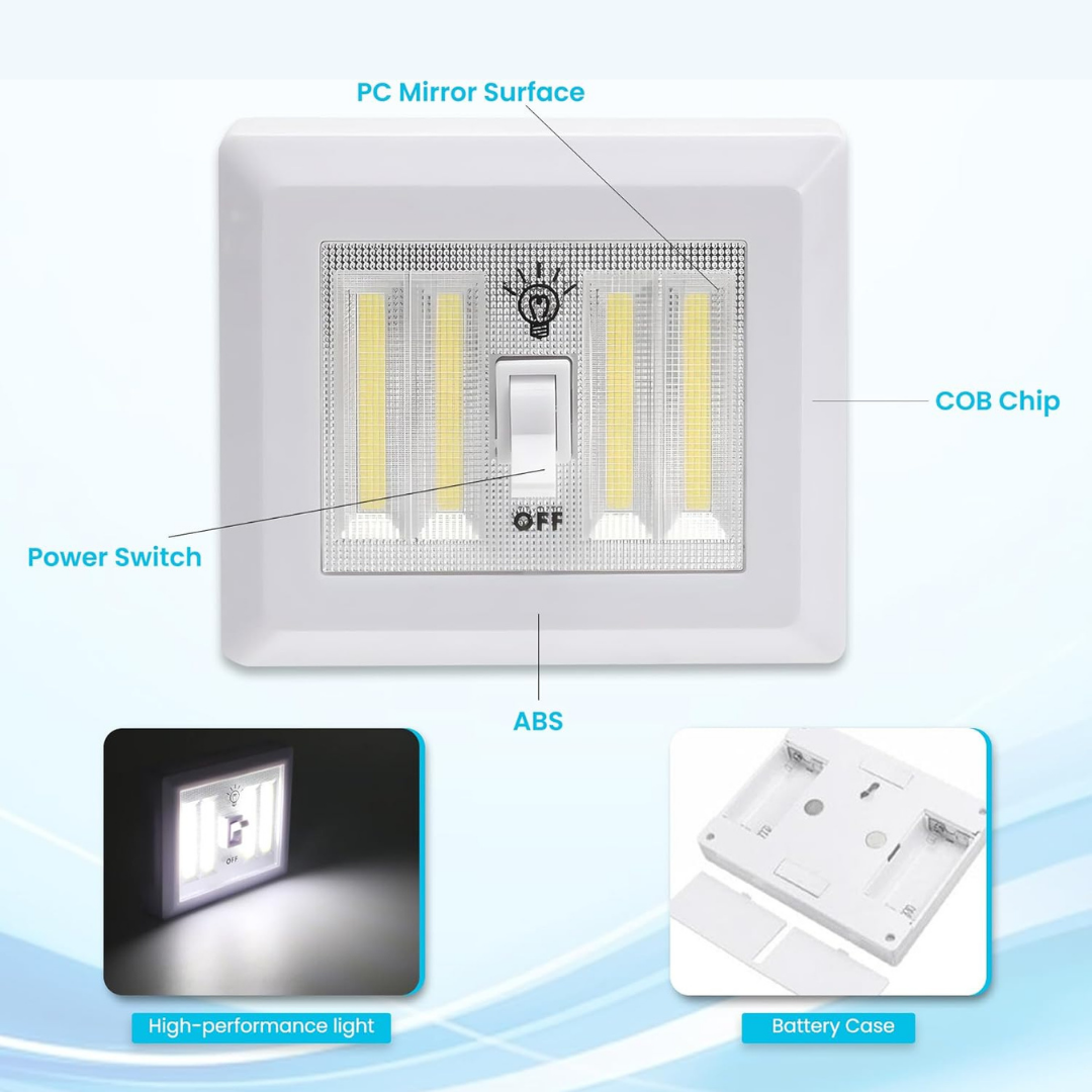 LED Switch Wall Light