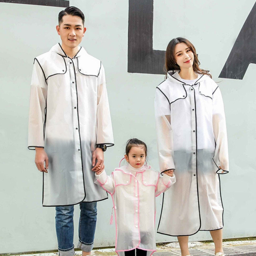 901EVA Wrapped Fashion Adult Raincoat