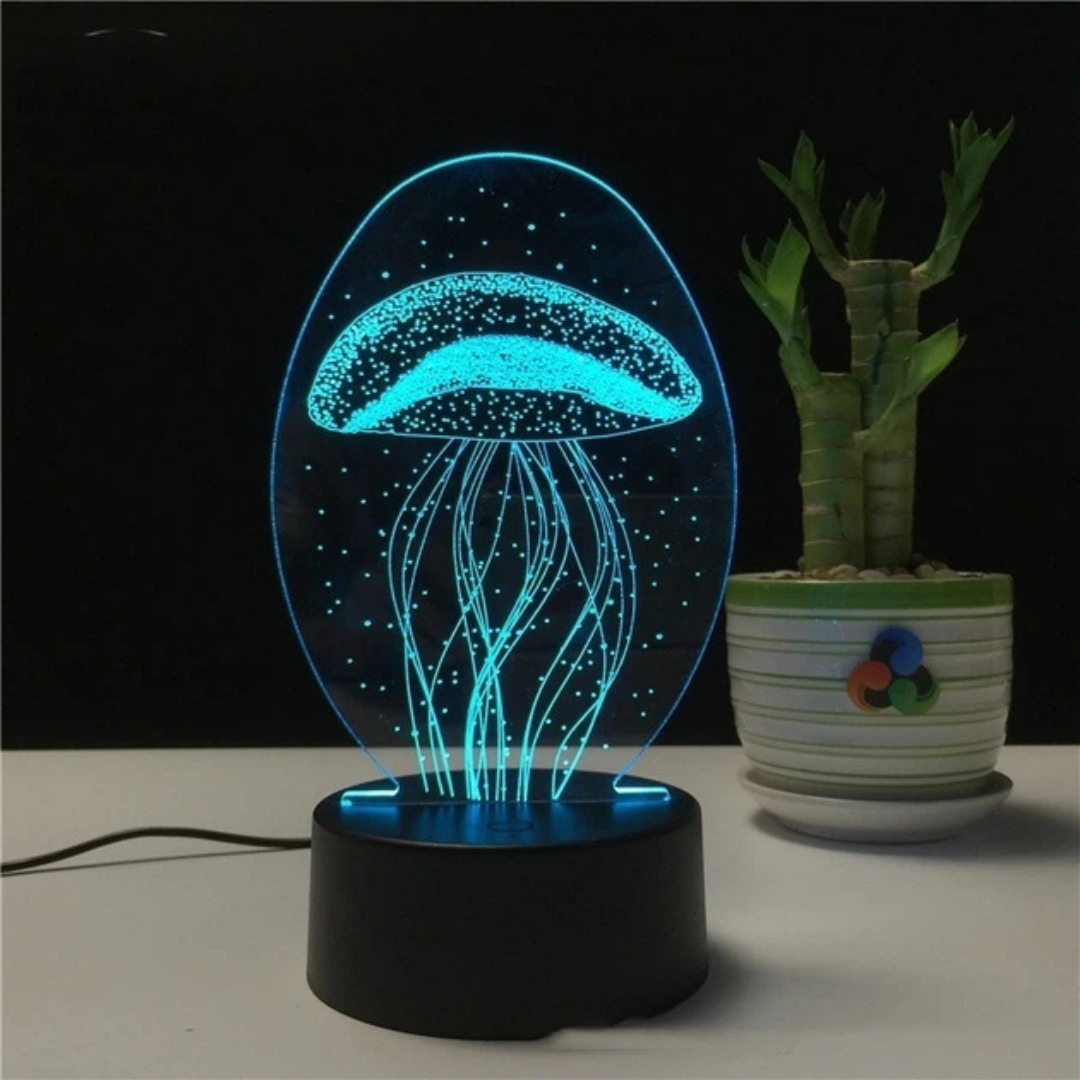 3D Illusion LED Night Light