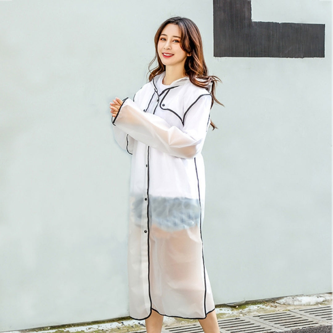 901EVA Wrapped Fashion Adult Raincoat
