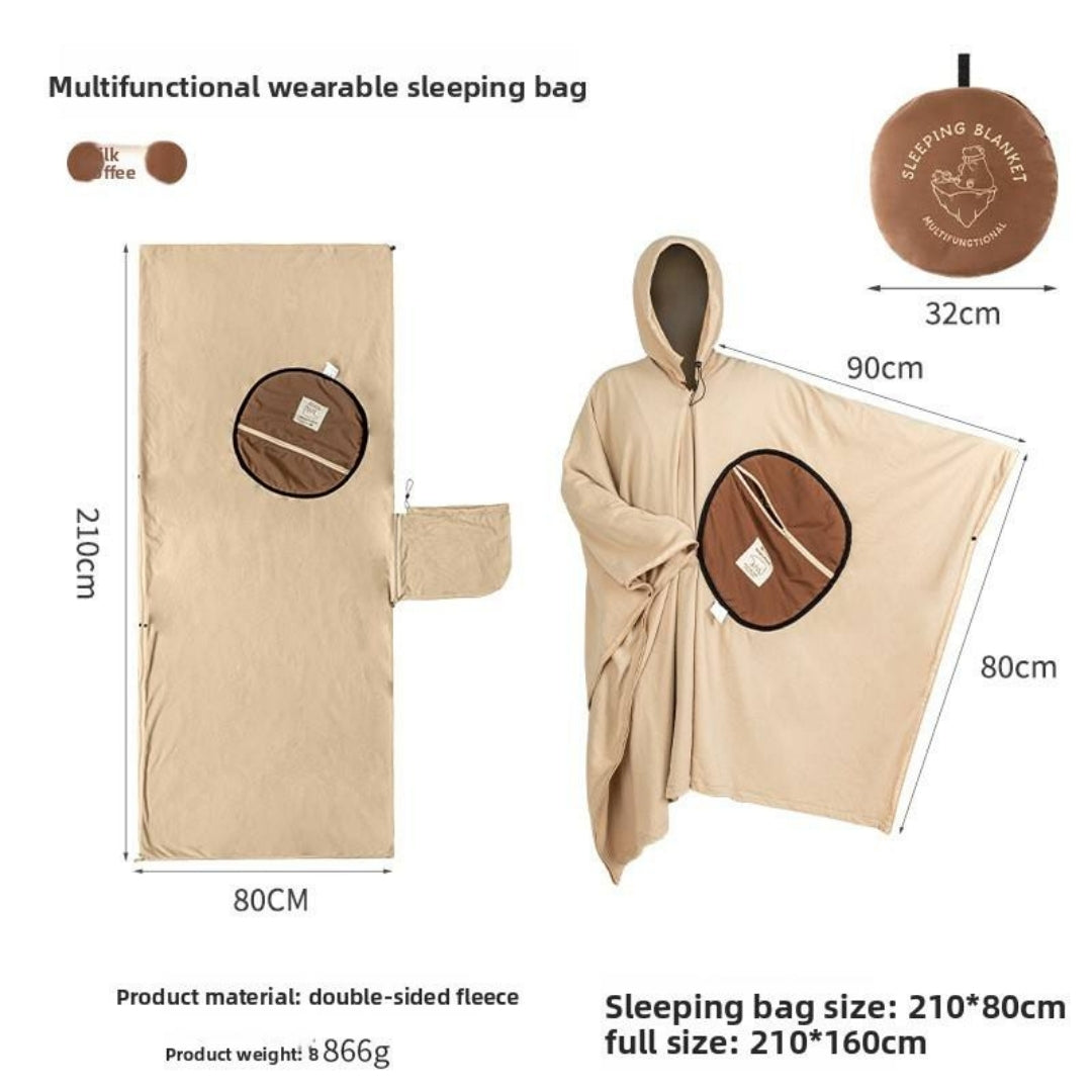 Outdoor Camping Cloak Sleeping Bag
