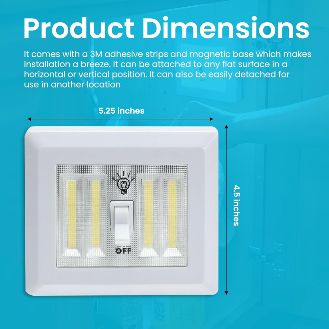 LED Switch Wall Light