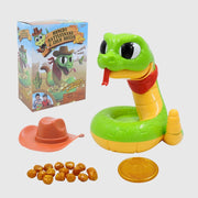 Cartoon Scary Rattlesnake