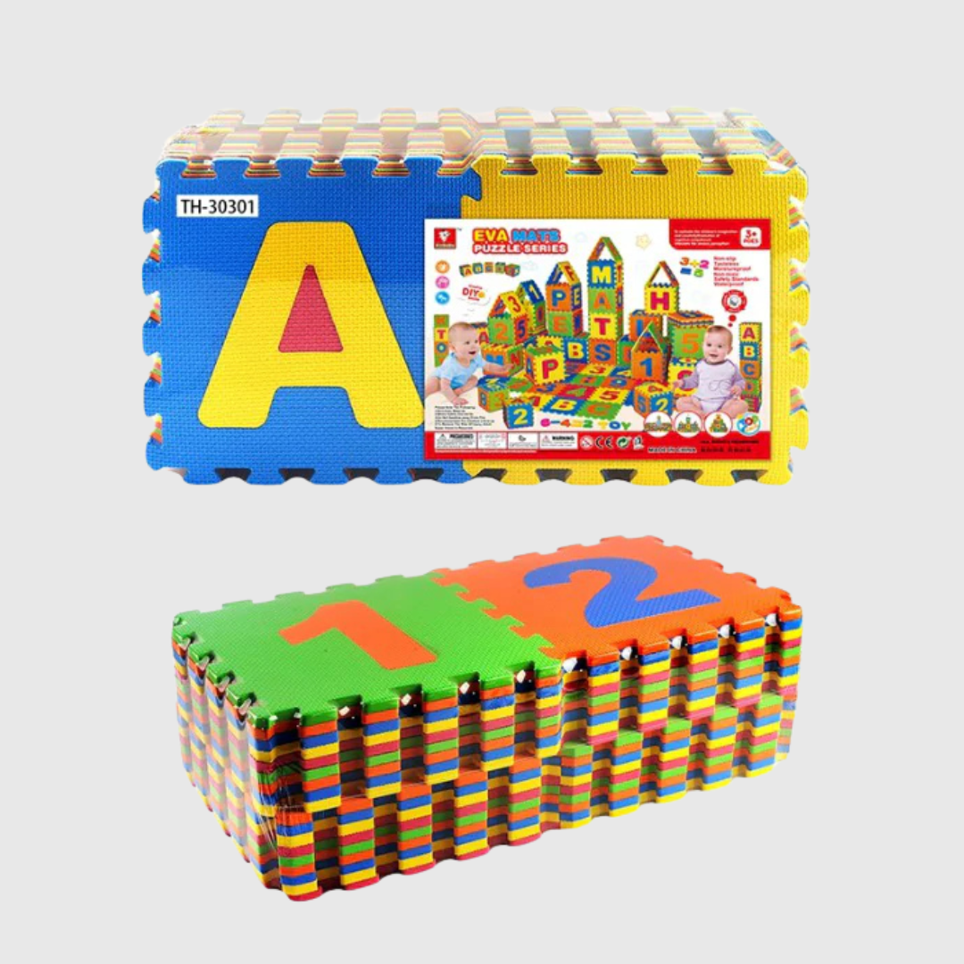 Letters & Numbers Floor Mat