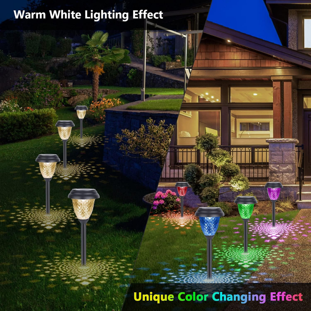 LED Solar Lawn Light