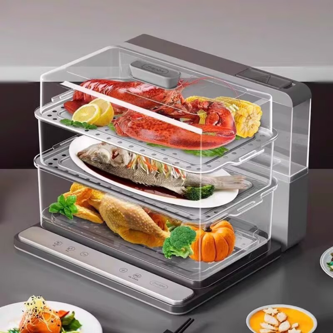 3 Layers Folding Steam Cooking Pot