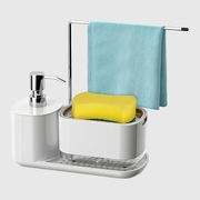 Manually Press Soap Dispenser + Sponge