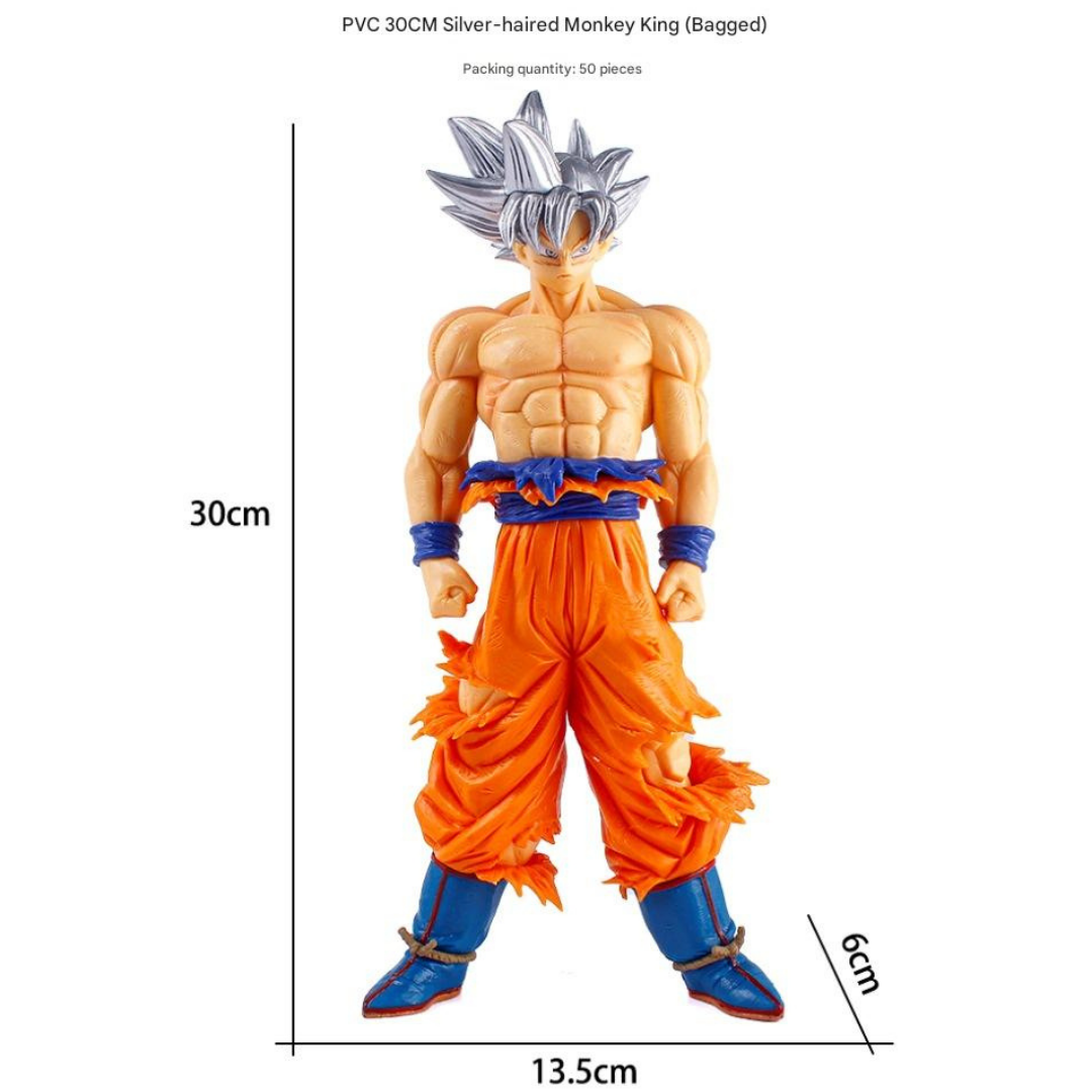 Dragon Ball Hand-made Free Extremely Merit Monkey King Silver Hair
