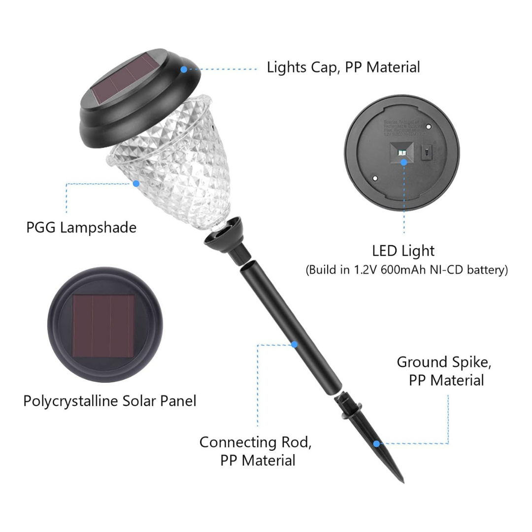 LED Solar Lawn Light