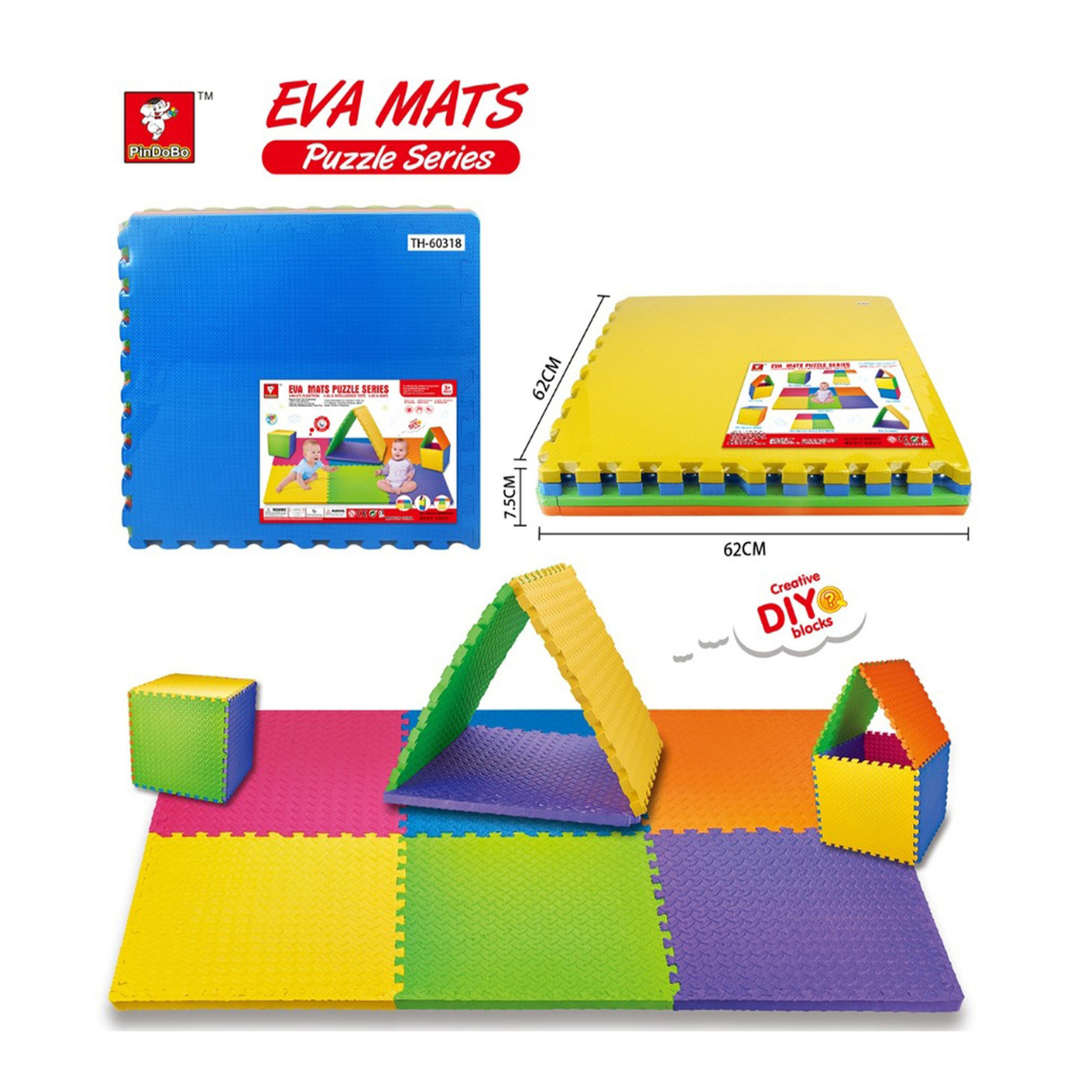 Leaf Pattern Puzzle Mat