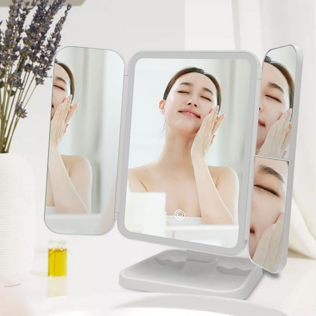 Dermatoglyphic Three-Fold Mirror