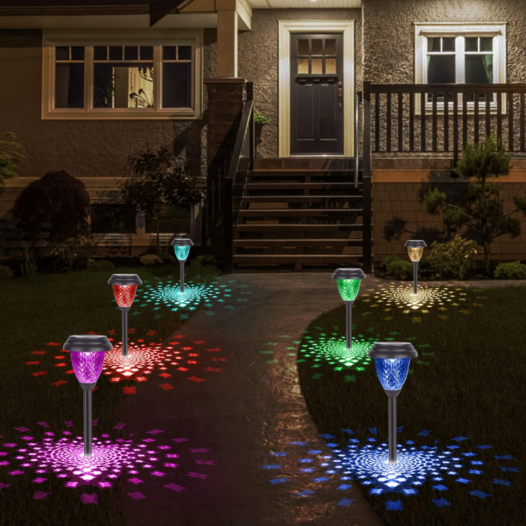 LED Solar Lawn Light
