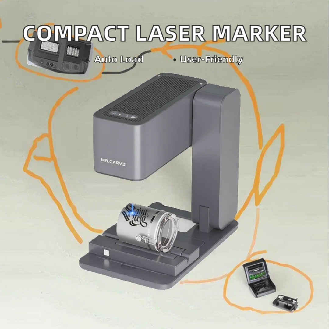 Mini laser engraving machine (with R4 rotary axis)