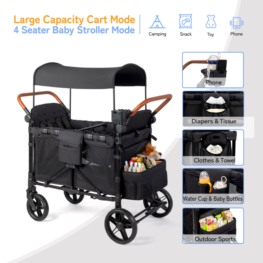 4 Seater Foldable Wagon