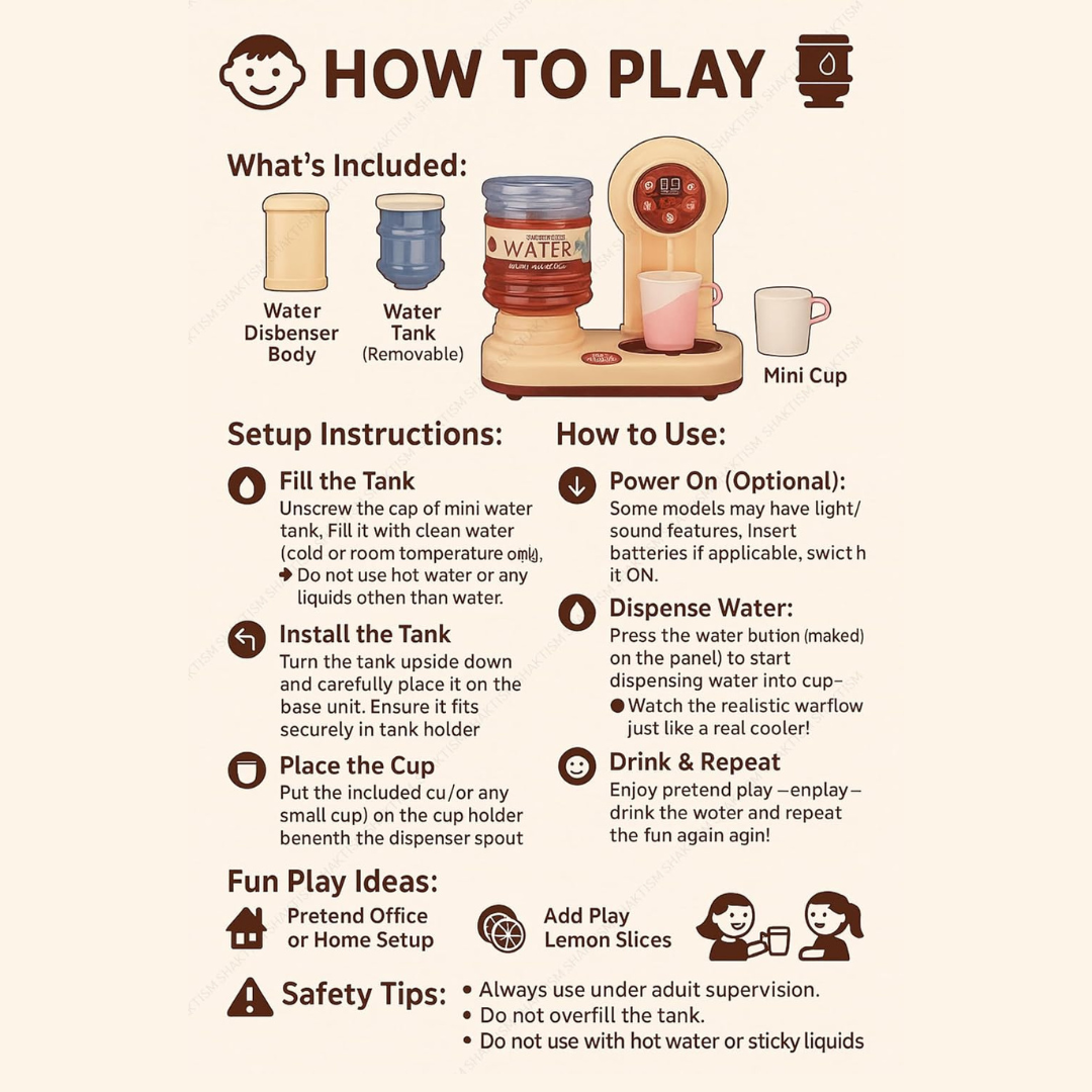 Water Dispenser Toy