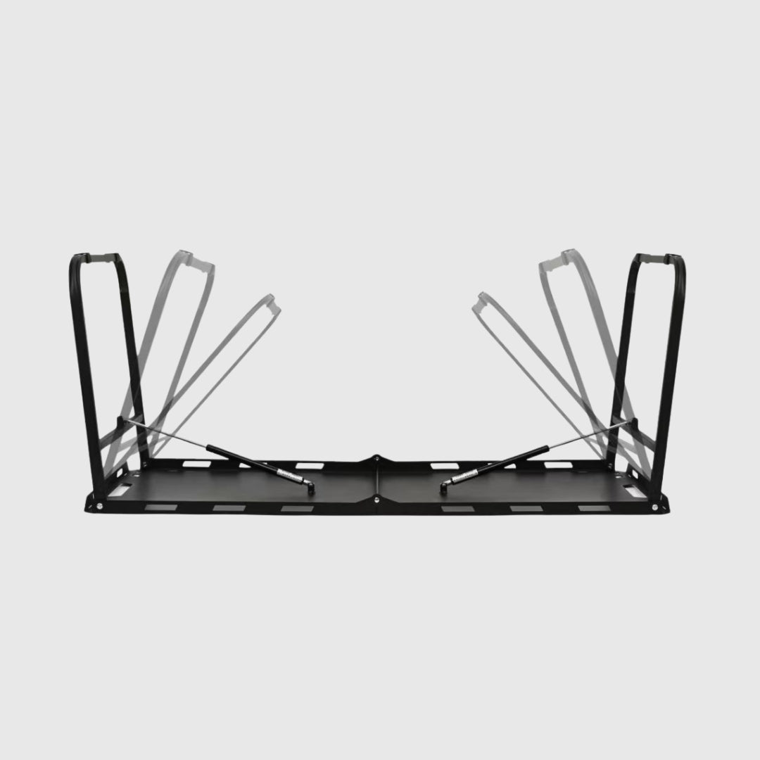 Outdoor foldable hydraulic table