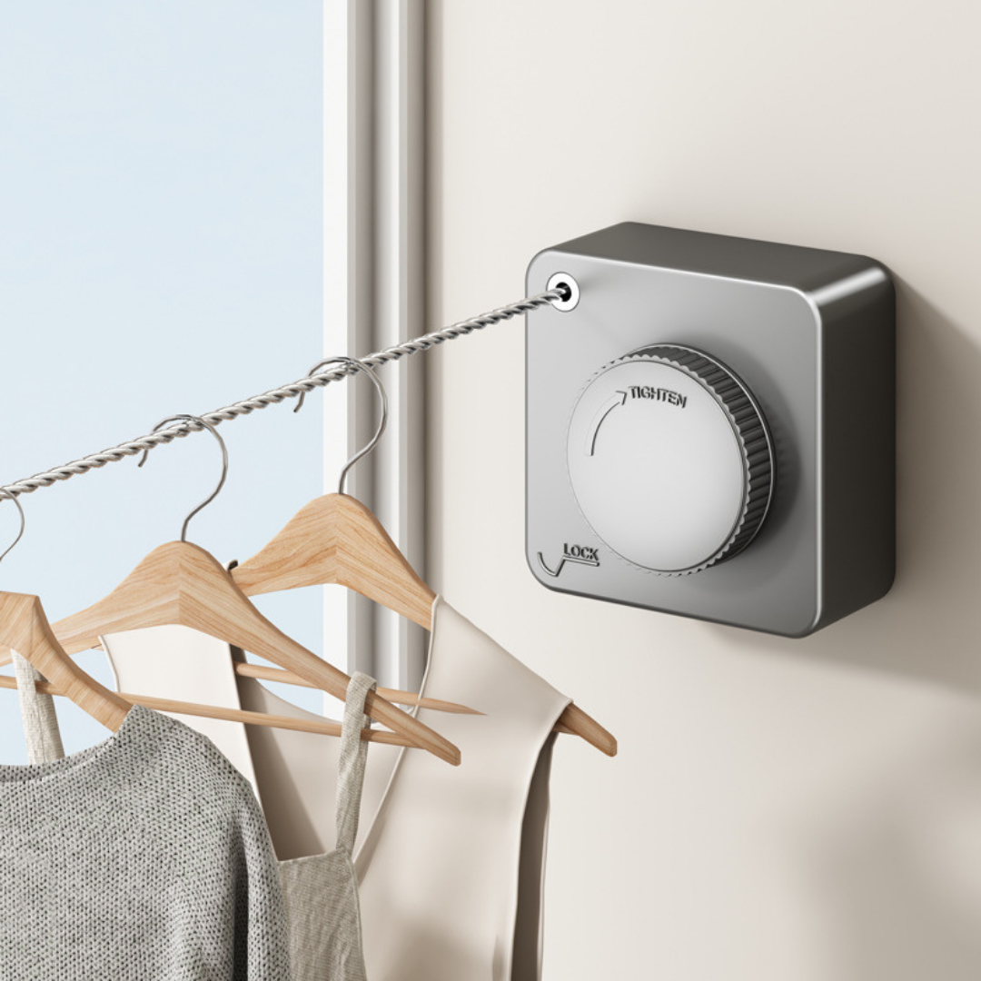 Clothes Drying Artifact Retractable