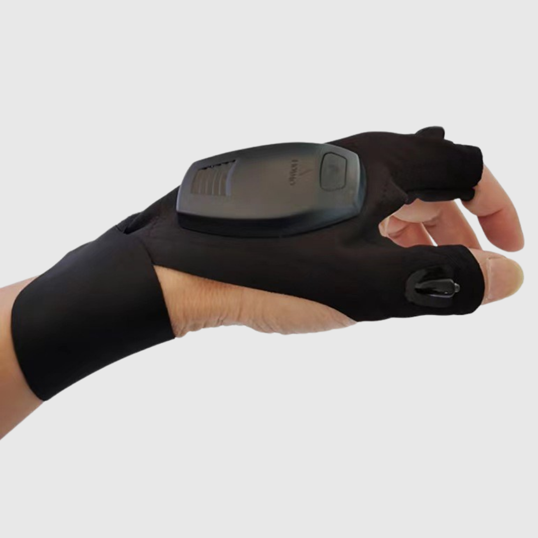 Outdoor Fishing Flashlight Gloves