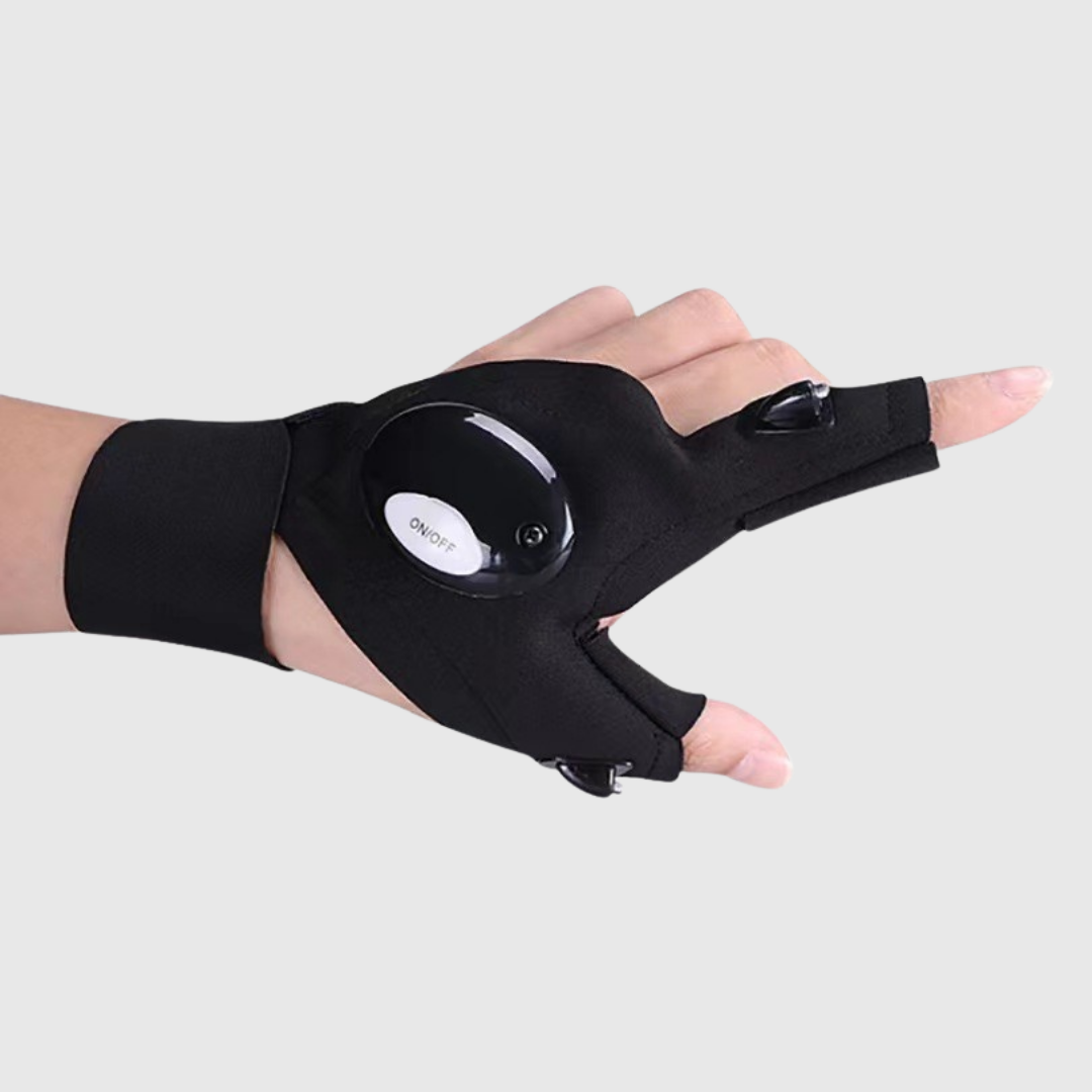 Outdoor Fishing Flashlight Gloves