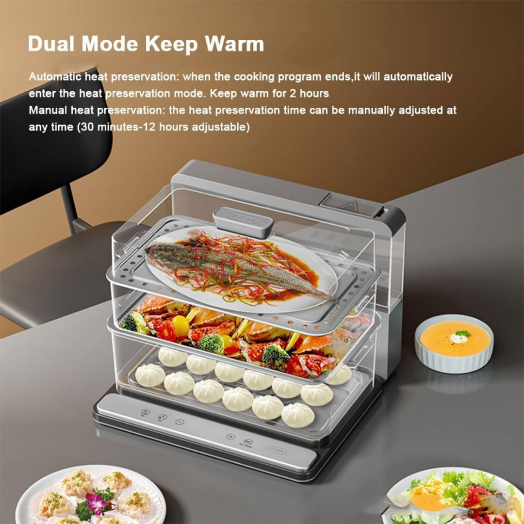 3 Layers Folding Steam Cooking Pot