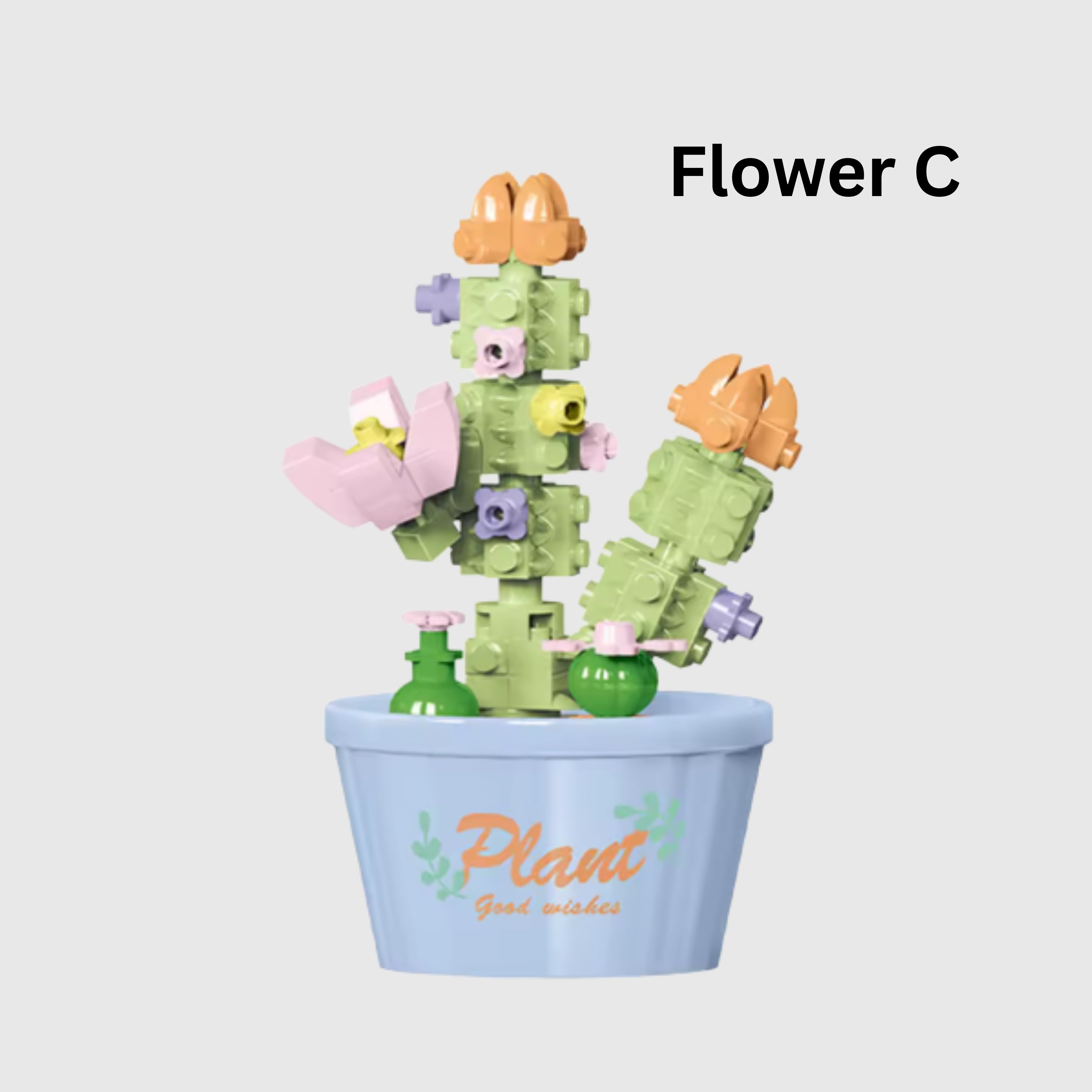 Models Potted Plant Building Blocks