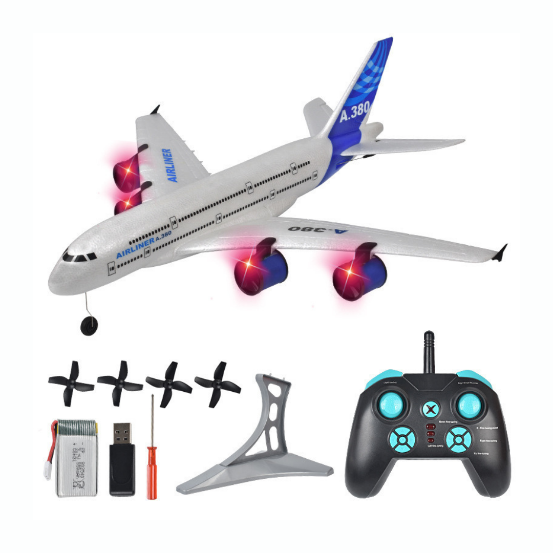 3 Channel Gliding Airplane