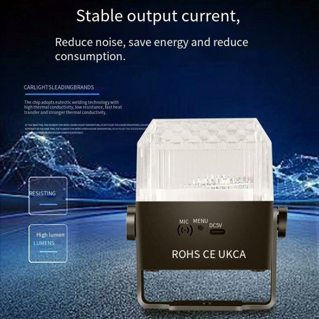 New square LED ambient light