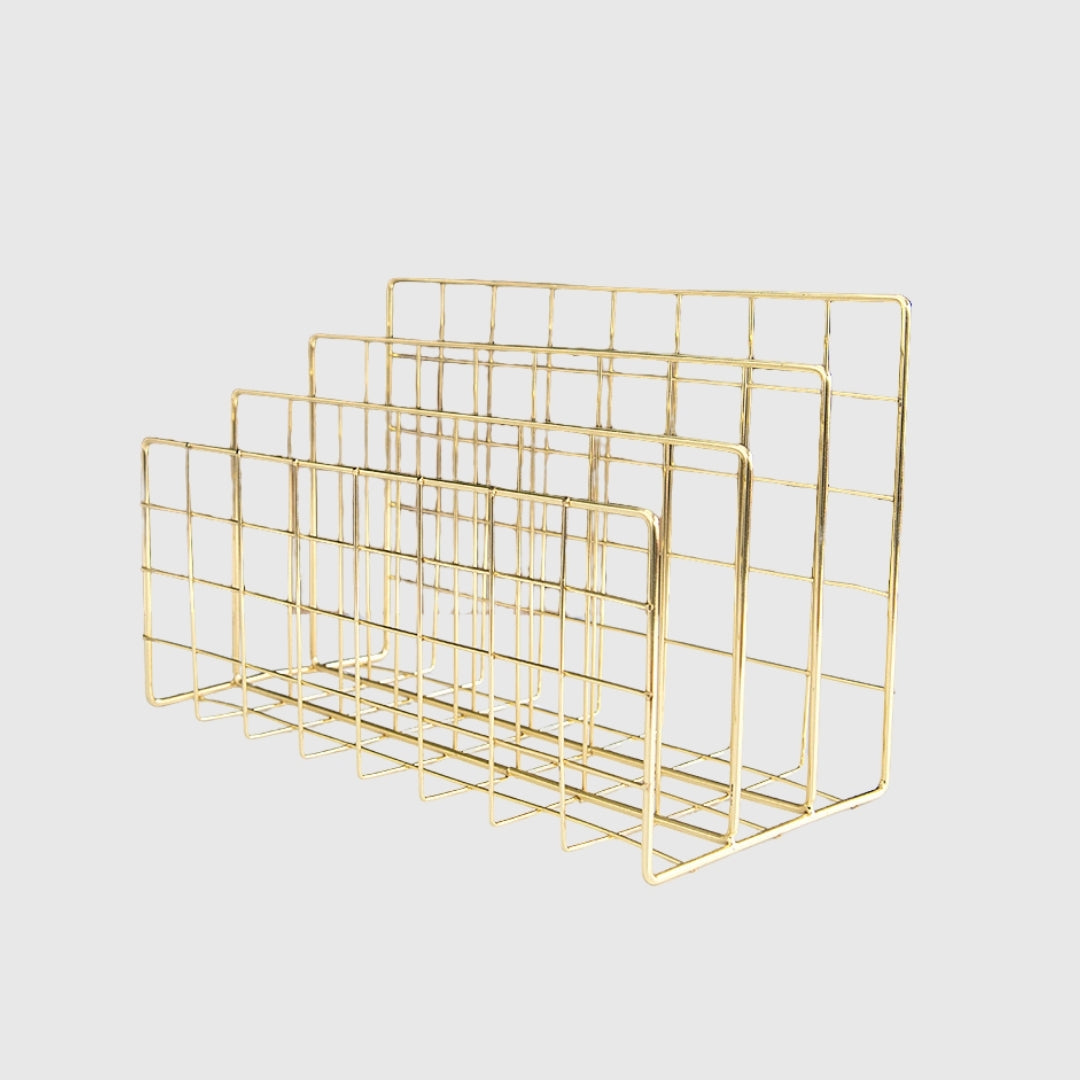 Gold Drain Basket