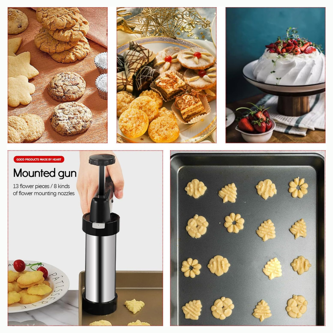 Cookie Press Maker Kit Set