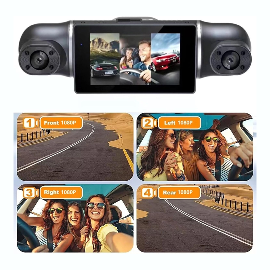 4 Channel Dash Camera