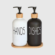 Glass 500L Boston Hand Sanitizer