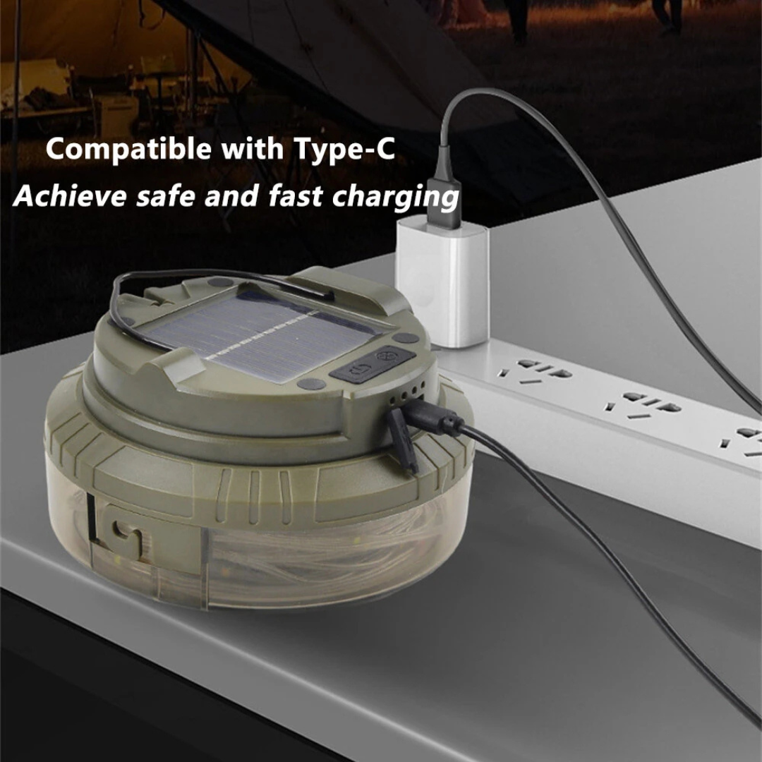 Solar Powered Camping Light