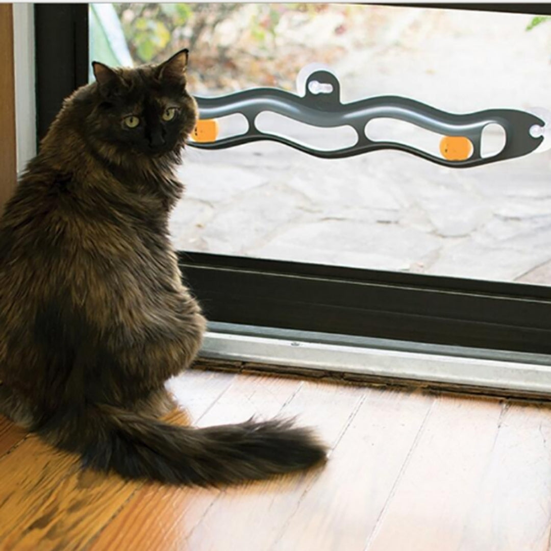 Window Sill Track Cat Toy