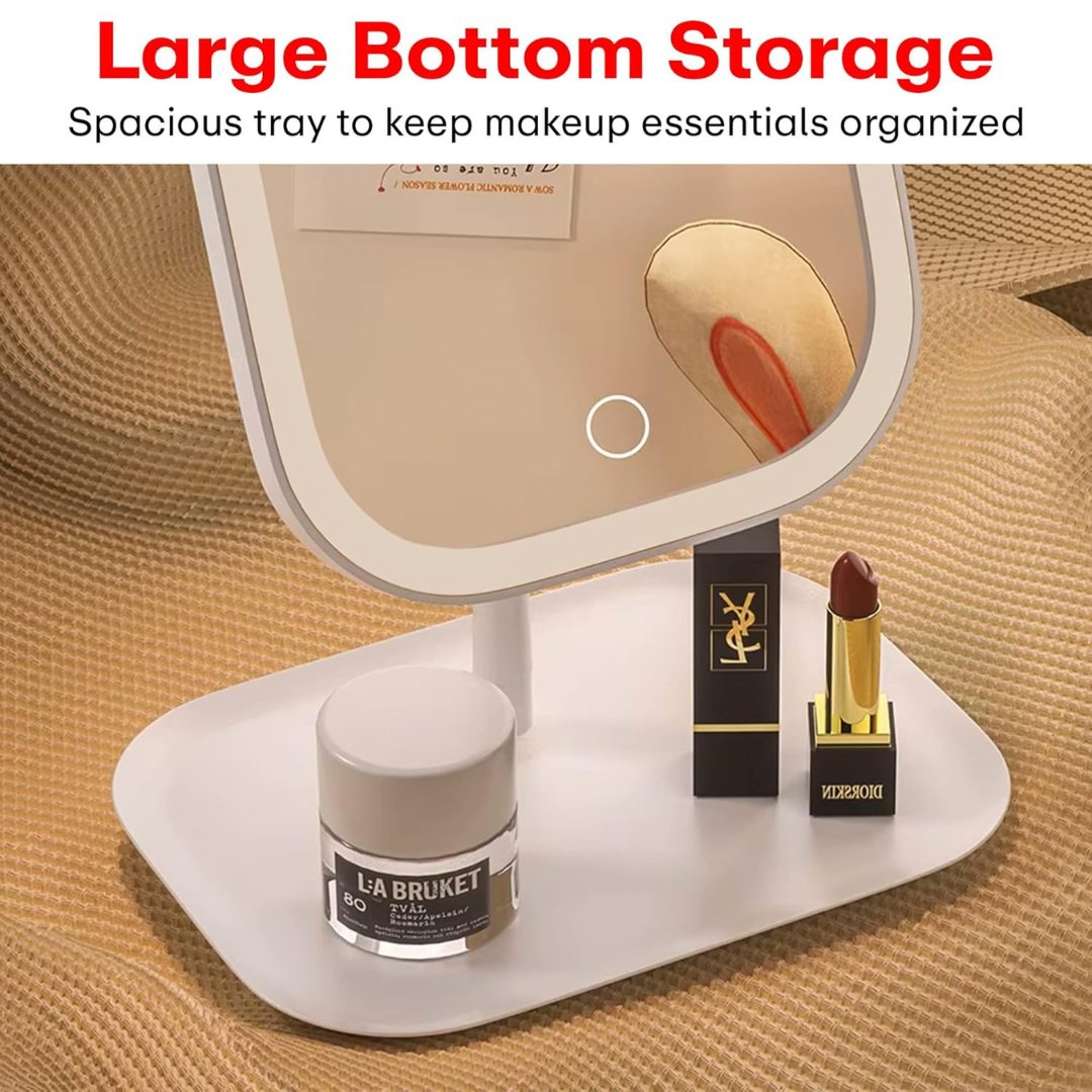 3 Light Modes Makeup Mirror