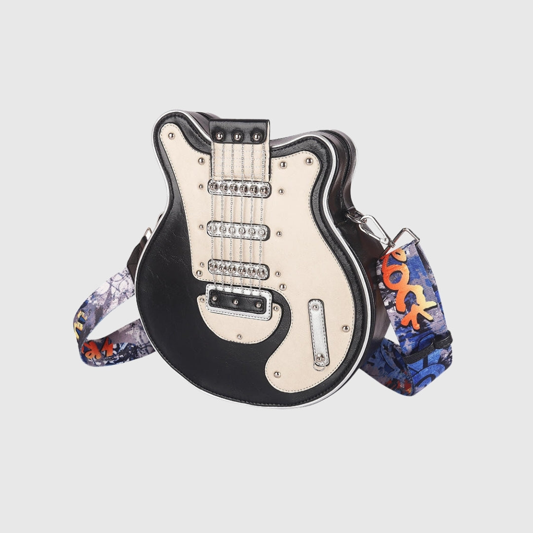 Small Amazon Creative Guitar Shape Women's Bag