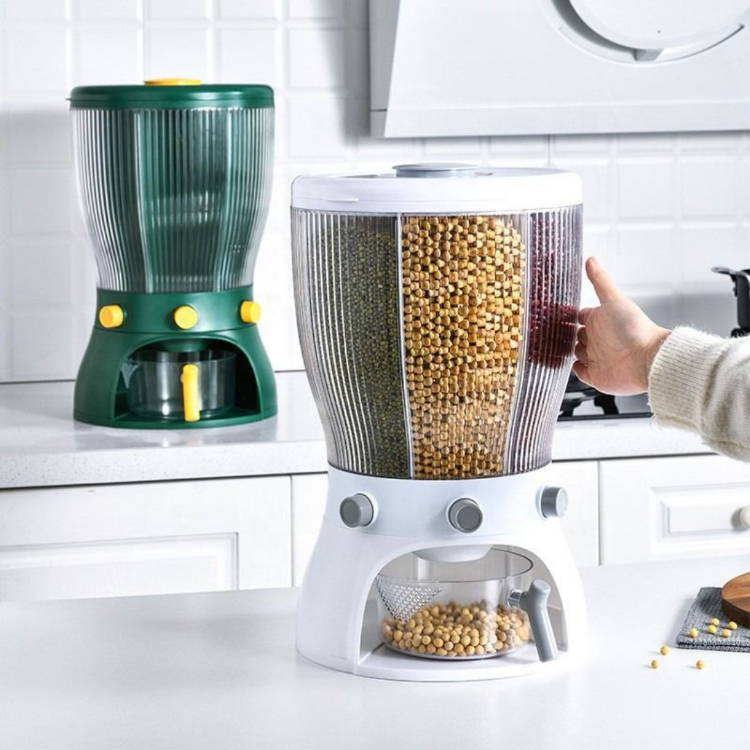 Press-Type Multi-Grain Rice Bucket
